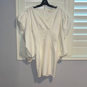 White Donnée par dieu cocktail dress